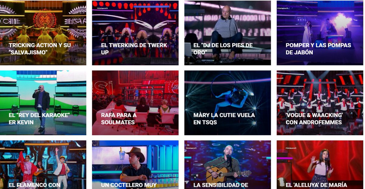 Revive en la web todas las grandes actuaciones del tercer programa de hoy #túsíquesí3 atres.red/zamw42