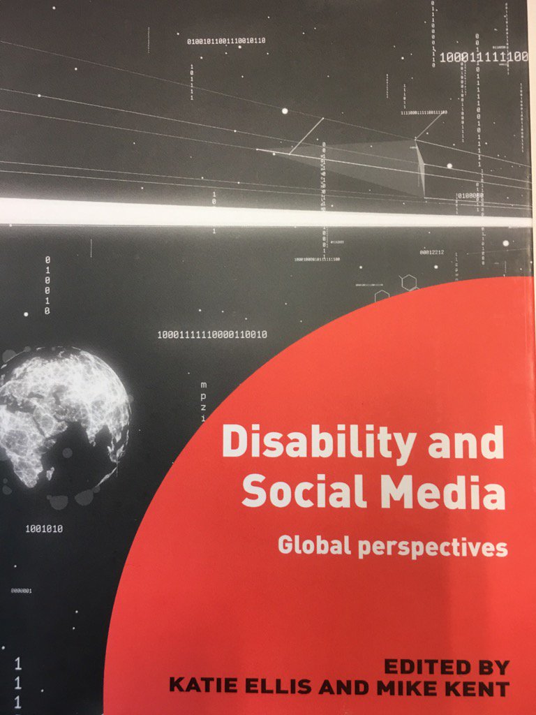 ggoggin's tweet photo. Today's mail: pioneering #disability #socialmedia book, very exciting! congrats @cultware @KkatieElliss https://t.co/Ma5Xv4f8jN
