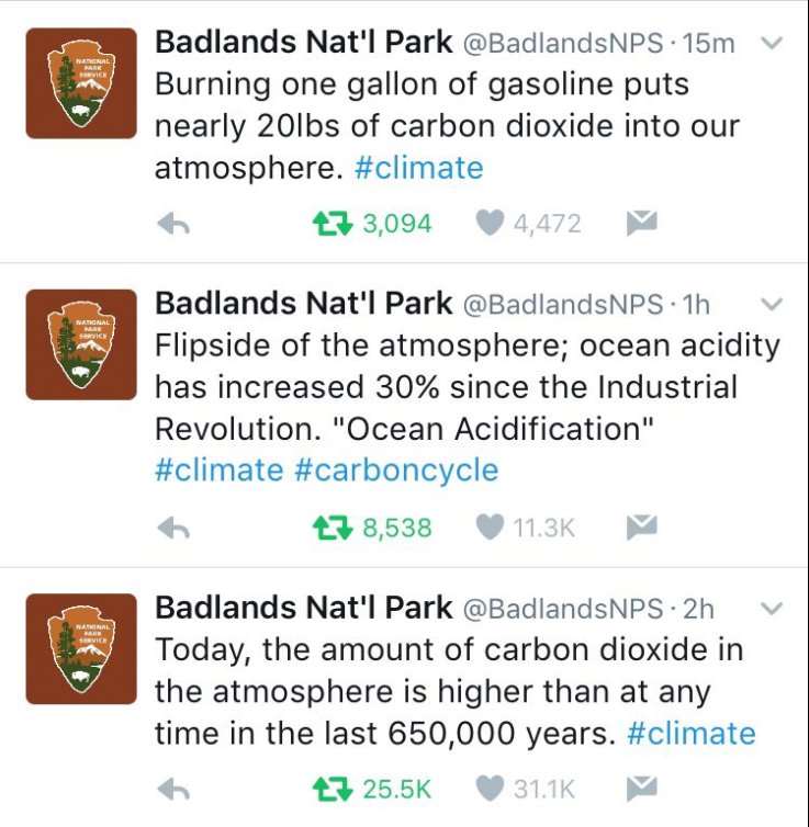 Can't Silence Science #BadlandsNationalPark
