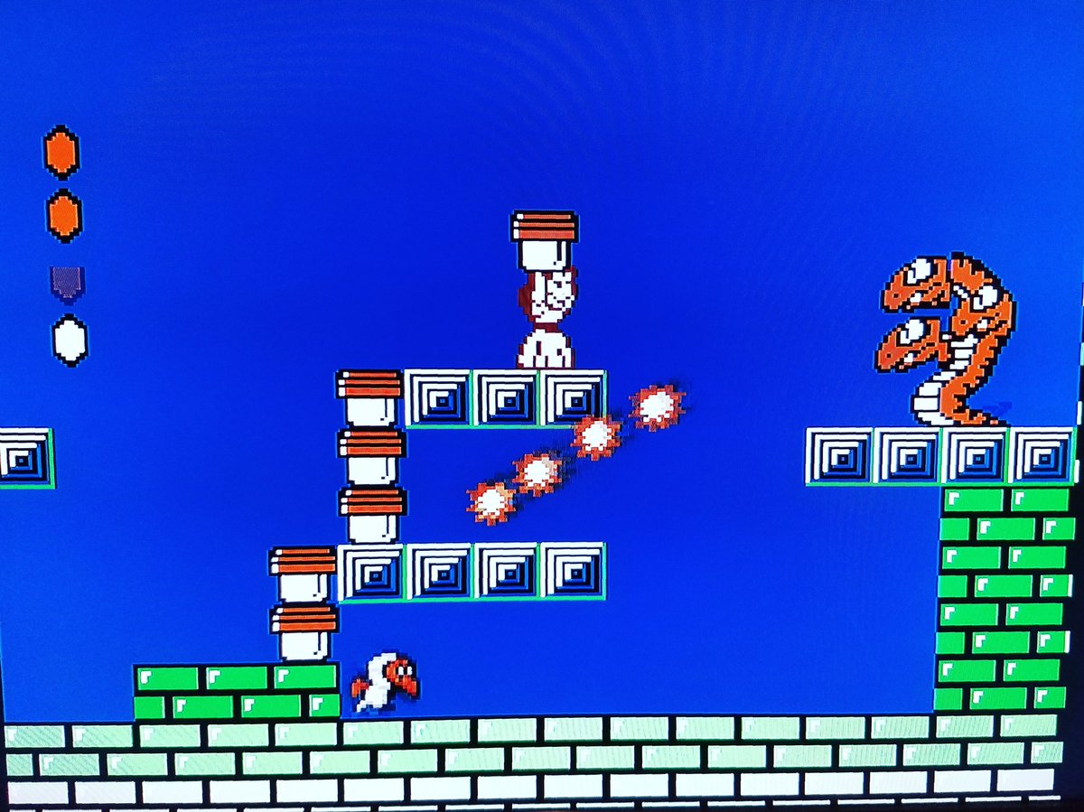 fjbar75's tweet image. Havent been on this screen/level since the late 80&apos;s.
#supermario2 #nintendo #NESClassic #NESMini