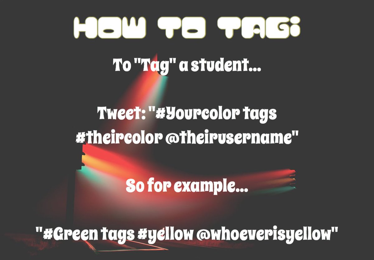 Make sure you all have a color heart emoji by your name so people know what you wore! 😉 Have fun!!!

#CUColorTag #CUStoplight