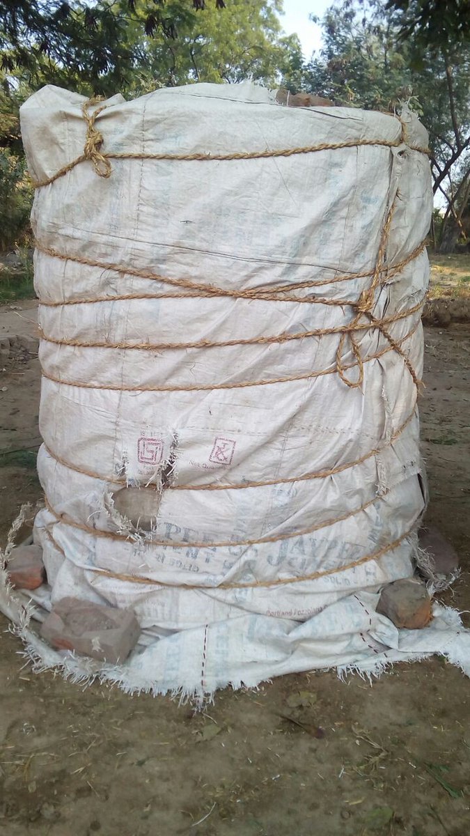 RGMVP's tweet photo. What can be such a precious thing seen near the households of #SHGs members? It is compost in the making #18DaysCompost #THF_India @RGMVP https://t.co/Wt9shOcpAL