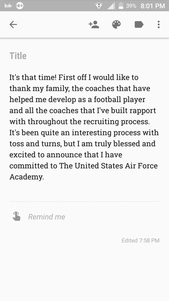 Rob_Black2017's tweet photo. Committed and proud to be a future Falcon! 🔵 #BoltBrotherhood @CoachSkelton06 @tbanks1906 @CovNewsSports @RecruitGeorgia @AFFootball https://t.co/KGN9Bri00Y