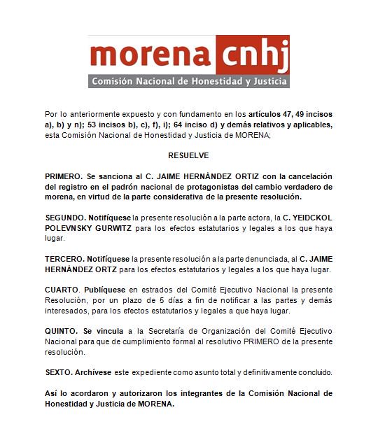 CNHJ MORENA tweet media