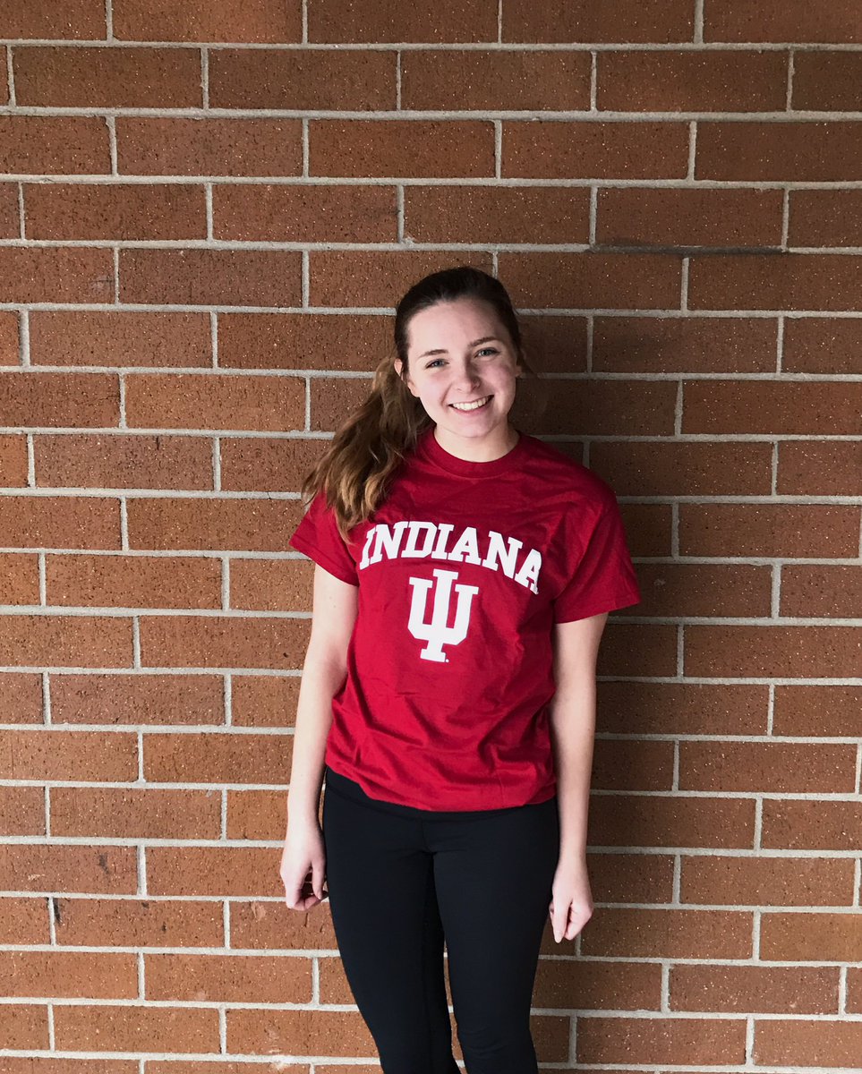 RouleauAnne's tweet photo. So excited to announce my commitment to swim at Indiana University! Go Hoosiers! #IUbound https://t.co/DH7VUJtMQn
