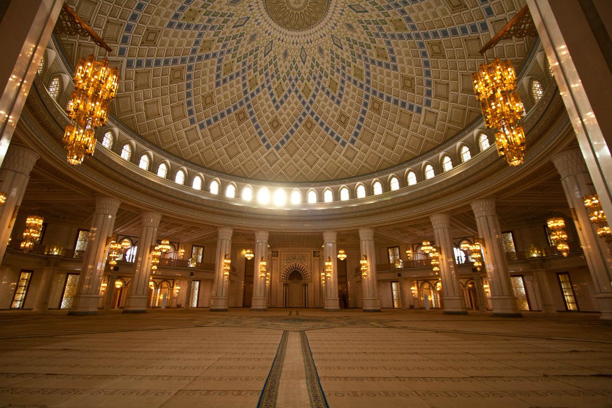 Turkmenashi Ruhy Mosque. Kipchak, Turkmenistan.