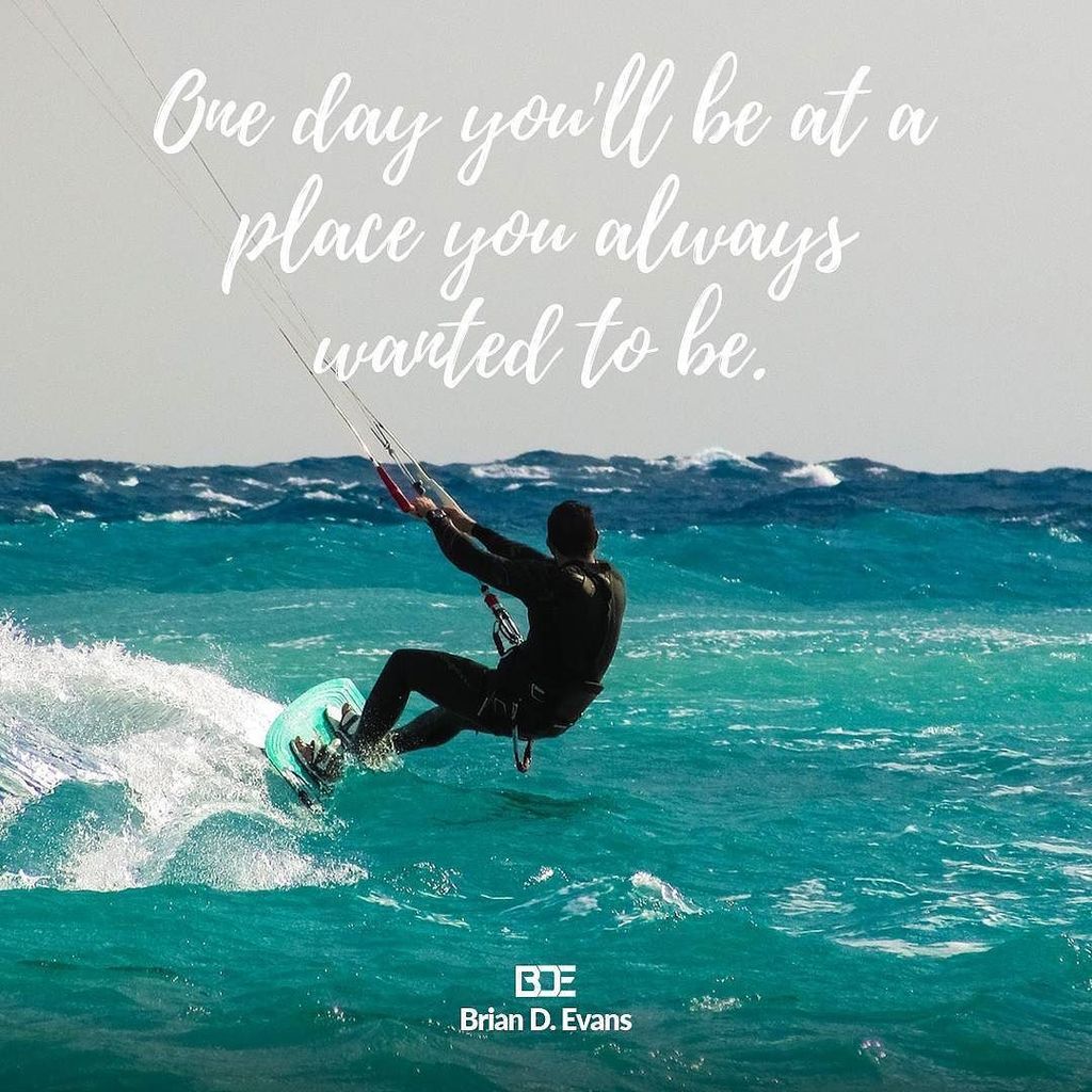 BrianDEvans's tweet photo. One day you'll be at a place you always wanted to be. #inspiration https://t.co/1jk9SgLFnD
