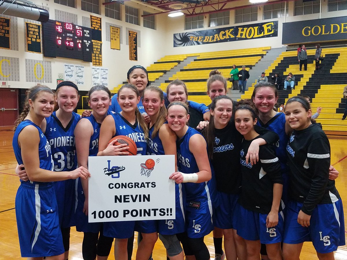 1,000 points for L-S senior Nevin Hoenninger #LLsports #PaGirlsHoops <a href="/pagirlshoops/">#PaGirlsHoops</a>
