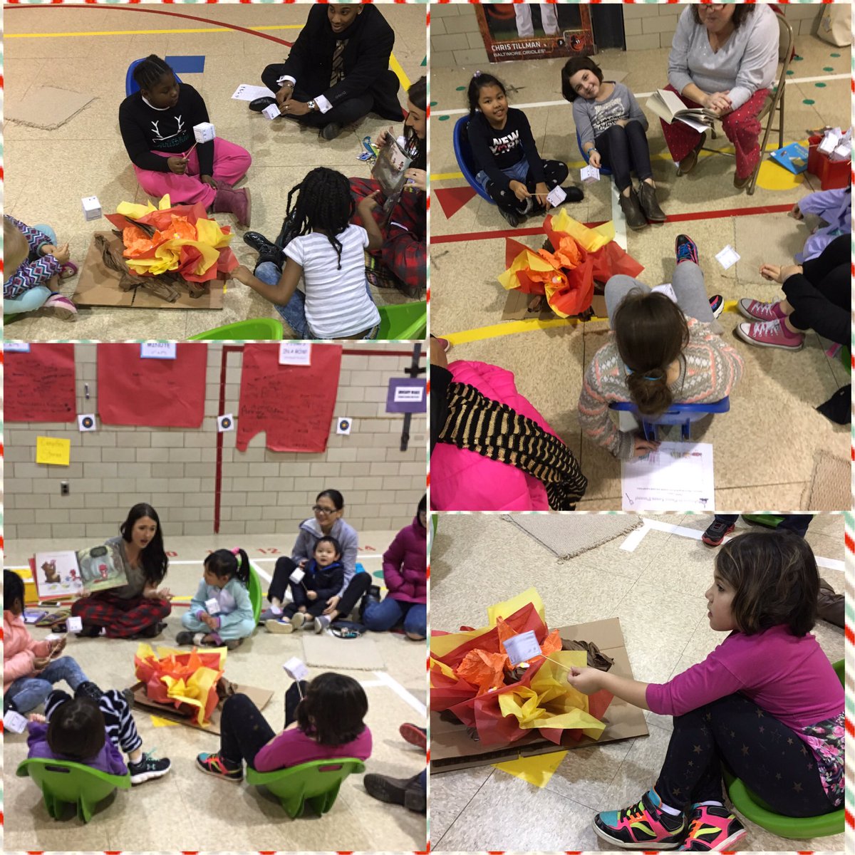 ReisterstownES's tweet photo. Campfires, stories, critters and games at Camp Learn S'more! #learningnight @lpalmerRES @DeHart1974 https://t.co/4mUimY8uWI
