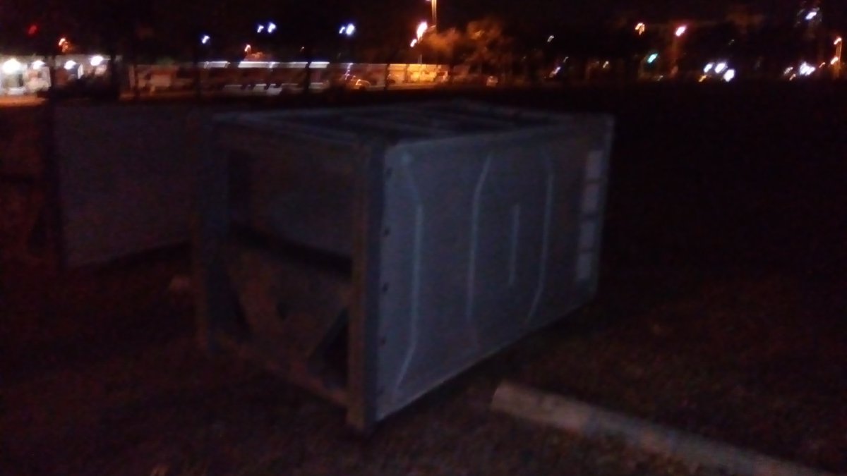 KevinTWho's tweet image. Storm damage.  Just hope no one was in it.  #storms #wooops @PaulFox13