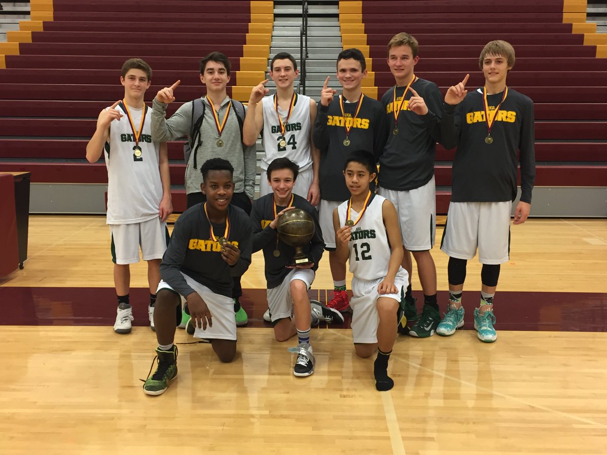 8th Grade Green Gator Boys win the Richmond Tournament today! Congratulations!