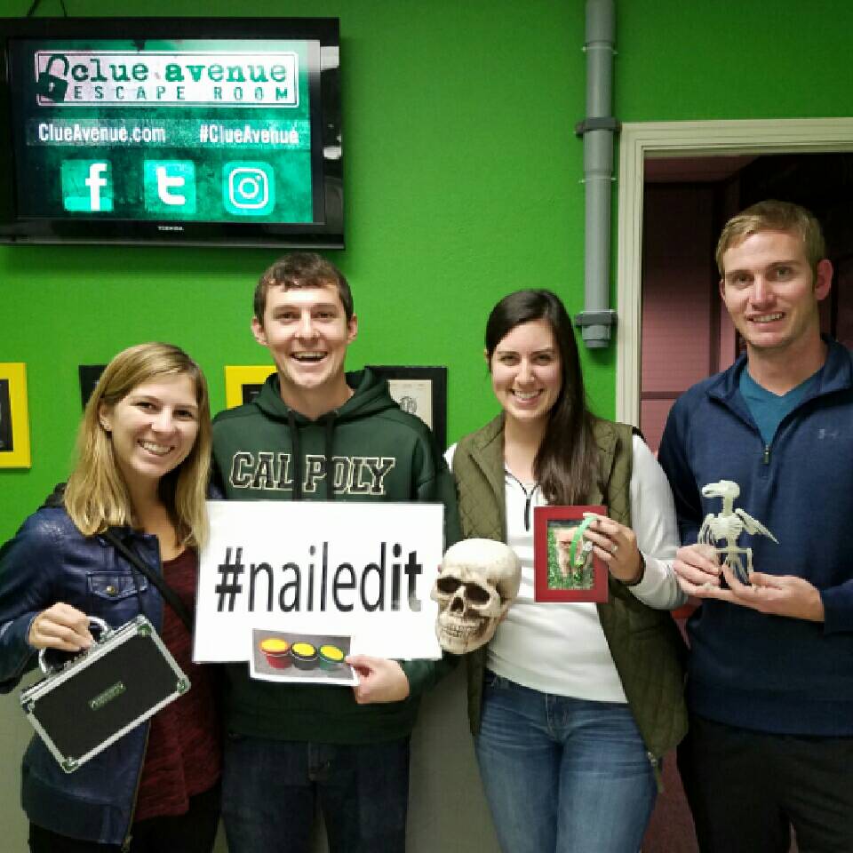 clueavenue's tweet photo. A really fun and smart team! We were their 3rd room ever! #escaperoomfever  #RyanAlmostBrokeSomething #escaperoom #escapeinsandiego https://t.co/zIi64ig9wm