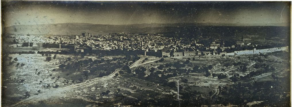 Amazing Historical Photo of Jerusalem  in 1843 
