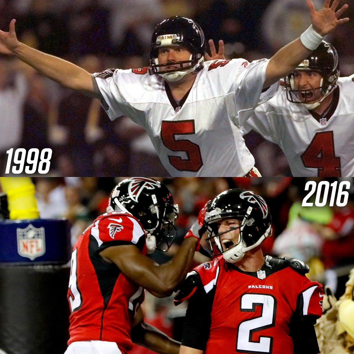 SportsCenter's tweet image. The Falcons are going to the Super Bowl for just the 2nd time in franchise history.