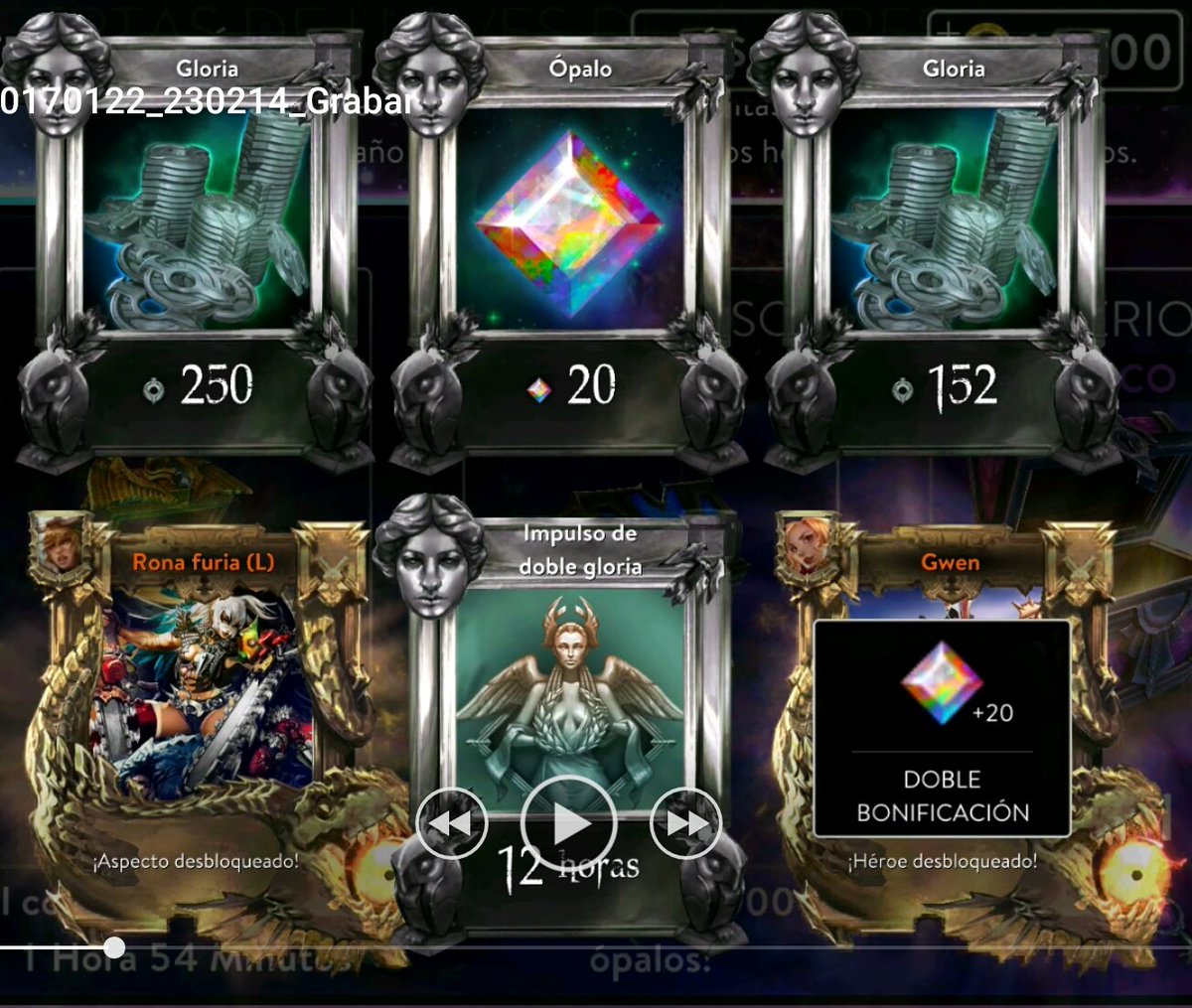 reeyacross's tweet photo. Estos son mis lotes épicos de @VaingloryES ❗❗#Shareyourloot https://t.co/ORCnlCHUoY