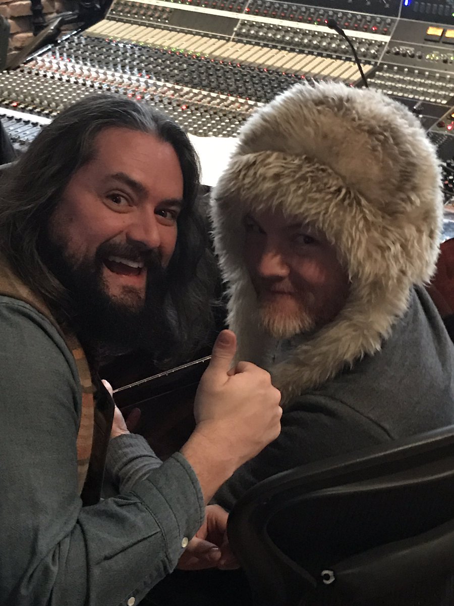 Listening to new tracks. 👍