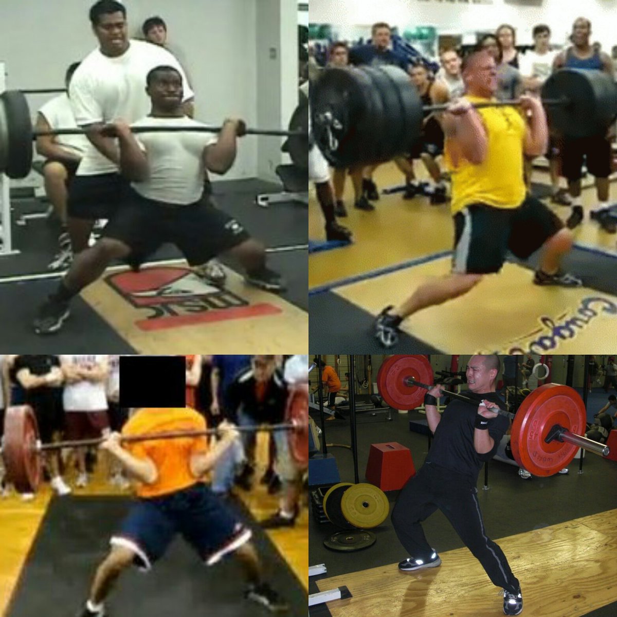 Allowing athletes lift this way &amp; posting it does 2 things: lies to them abt how strong they are &amp; increases their risk of injury. Just stop