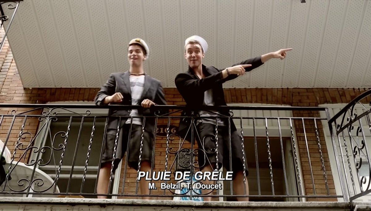 lebanquiertva's tweet photo. .@ThierryDoucetTv &amp; @MiroBelzil forment ensemble le groupe #Blé, très populaire auprès des jeunes! Merci d’être là! #banquier https://t.co/bZoD1Mfar6