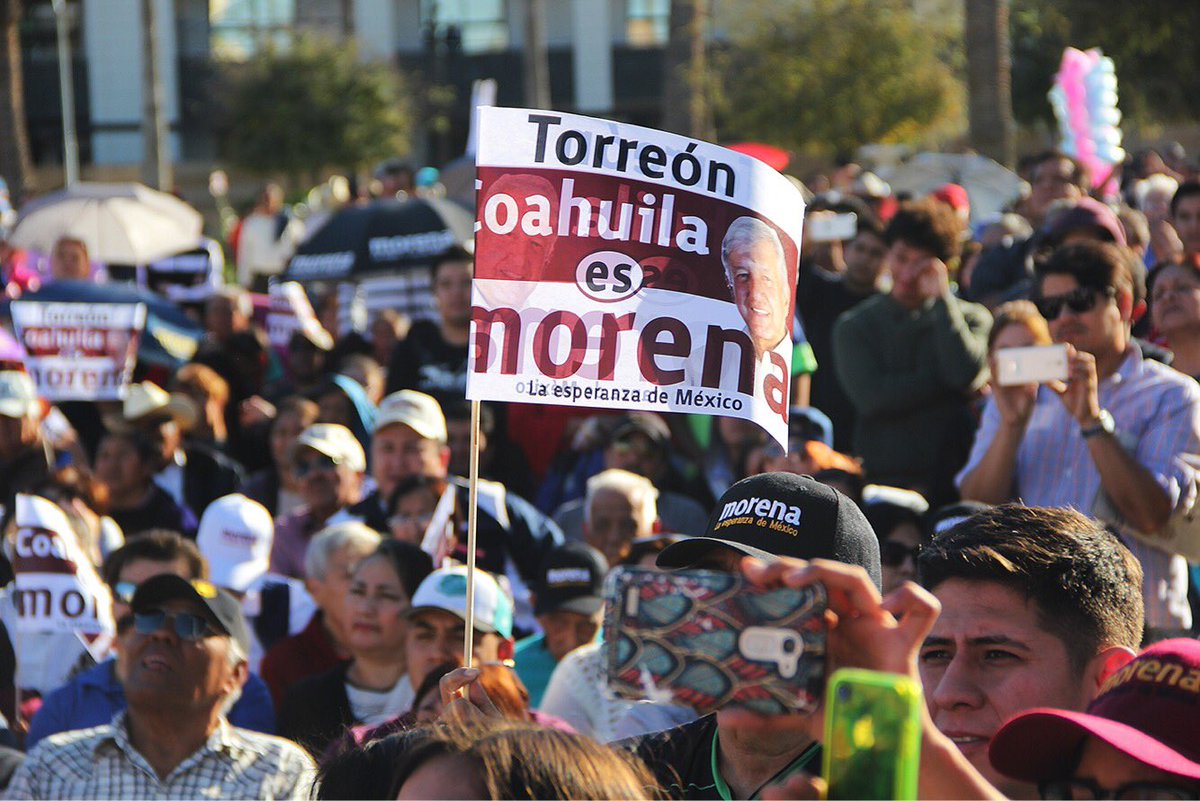 uncafeconcecygu's tweet photo. No encuentro una mejor manera de empezar esta precampaña que sintiendo el cariño y el apoyo de todos ustedes. #Torreón #CoahuilaEsMorena https://t.co/jgRxMtlnNd
