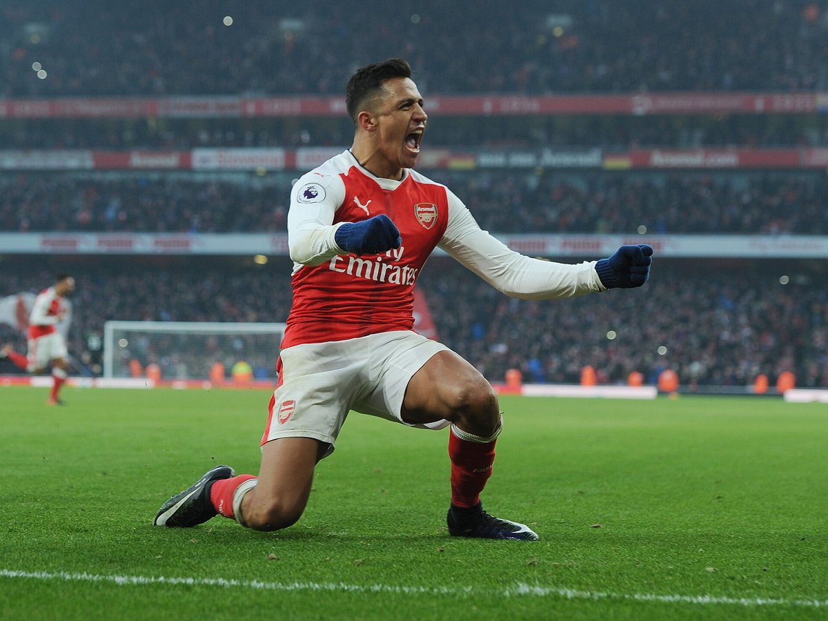 Arsenal's tweet image. What a celebration 🔴

#ElNinoMaravilla