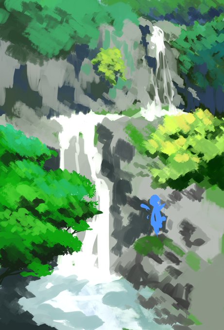 書いてる途中の絵です
エロ絵に行き詰まると背景メイン絵を書きたくなる…
ちなみに右が行き詰まってる売春男の娘絵です これもかる～くで良いから色つけたいなー 