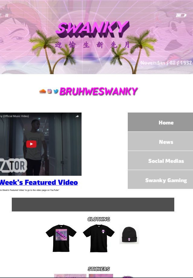 BruhWeSwanky's tweet photo. Check out what is up with swanky this week on https://t.co/Tq3Reol6gO https://t.co/ZIFs9p1bl4