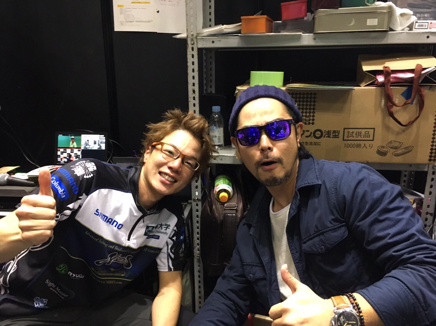 Takumi Ito 伊藤巧 シーガーブースでは土曜日 金森隆志さんと 日曜日 吉田撃さんとトークショーでした シーガーブースって他にはない組み合わせが新鮮で刺激的です ノリーズ レイドジャパン ガンクラフト 金森隆志 吉田撃 伊藤巧 シーガー