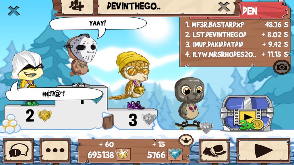 _just_bastard's tweet photo. Get on my level, son! #funrun2 #DevinTheGod #DaKidDatDid #MrsRhodes2015 https://t.co/EHissag6gE