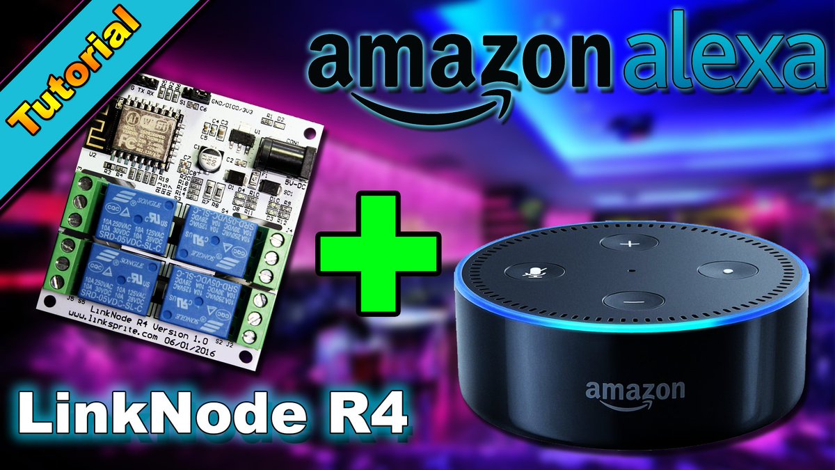 My DIY Home Automation with ESP8266 (LinknodeR4) &amp; Amazon Alexa instructable went viral! 2 features &amp; staff choice! instructables.com/id/DIY-Home-Au…