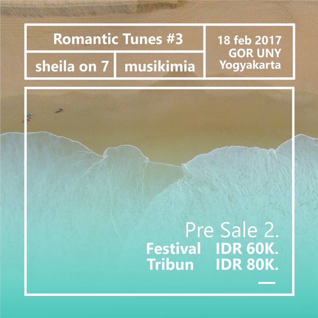 musikimia's tweet photo. #secrecreative #romantictunes3 #sheilaon7 #musikimia #senyawa #sheilagank #jogja #konserjogja #istimewa #jogjaistimewa #jogjapunyaacara https://t.co/xPI2eHWT1h