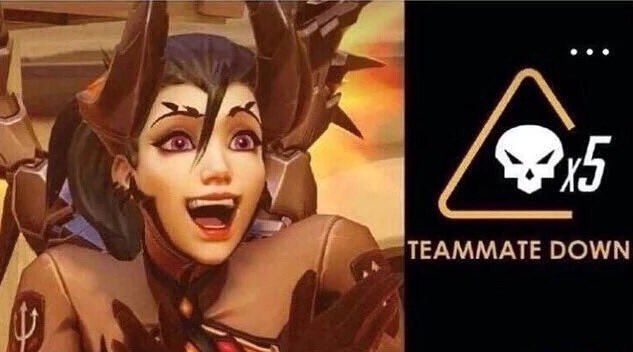Need me a girl that looks at me the way mercy looks at her dead teammates