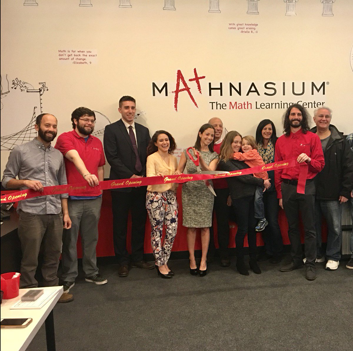 MathnasiumOPRF's tweet image. From our Ribbon Cutting on Friday!
