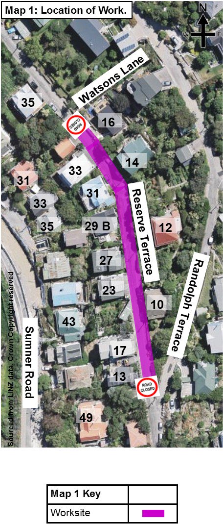 Reserve Terrace - Lyttelton - Road resealing strongerchristchurch.govt.nz/work/activity/… #chch #chchtraffic