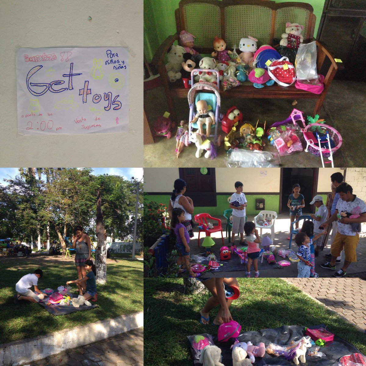 juancmontanoh's tweet image. #GetToys, culminando las vacaciones con 2 propósitos: bases de emprendimiento en los hijos, y alegría para los niños vecinos de la localidad