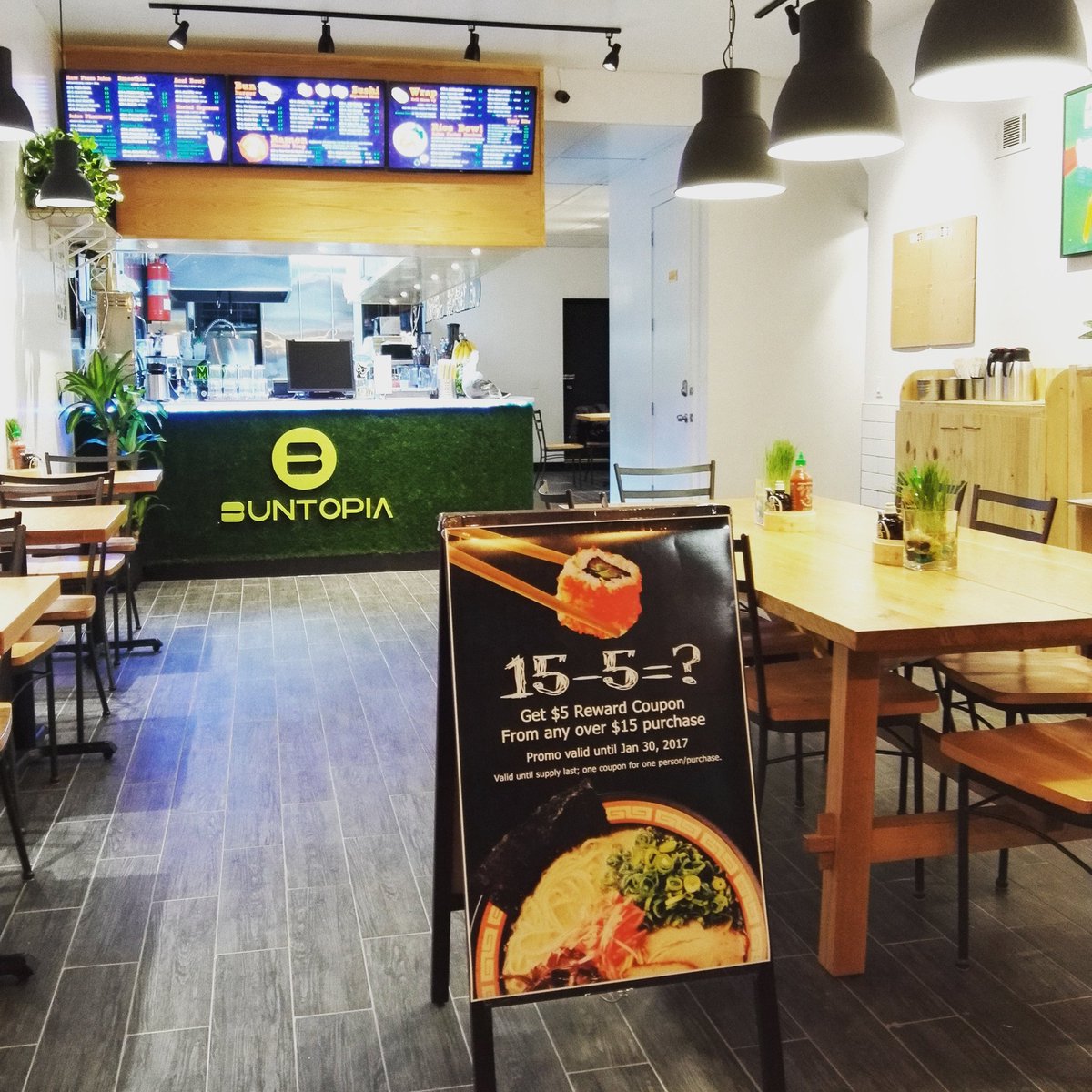 buntopia_ny's tweet photo. We are all loaded for opening tmr! Plus $5 off coupon from any over $15 buying until Jan 30!  @BushwickDaily @brooklynvegan @BushwichBites https://t.co/ENNkNlFiI1