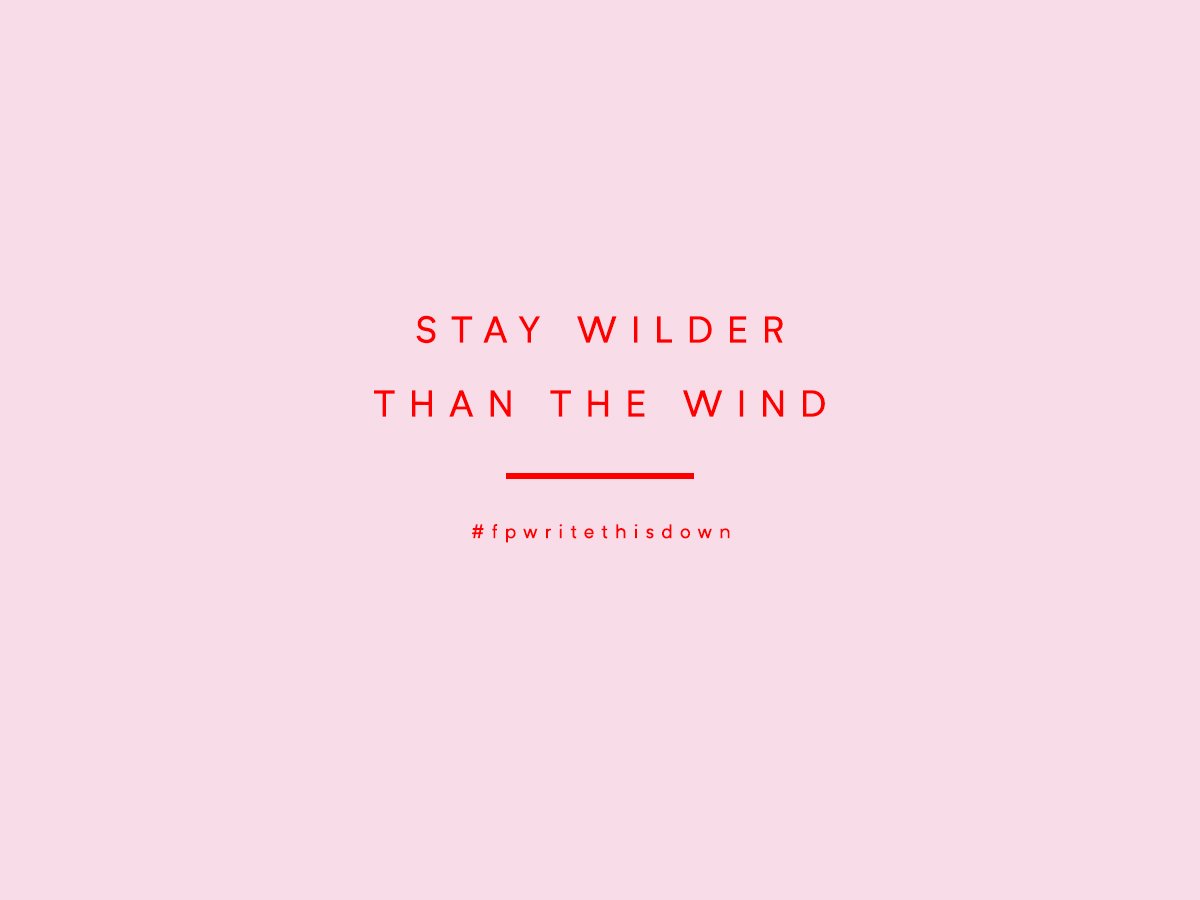 FreePeople's tweet photo. #FPWritethisdown // Thank you for the inspirations @urbansassafras https://t.co/y7BTanzDQD