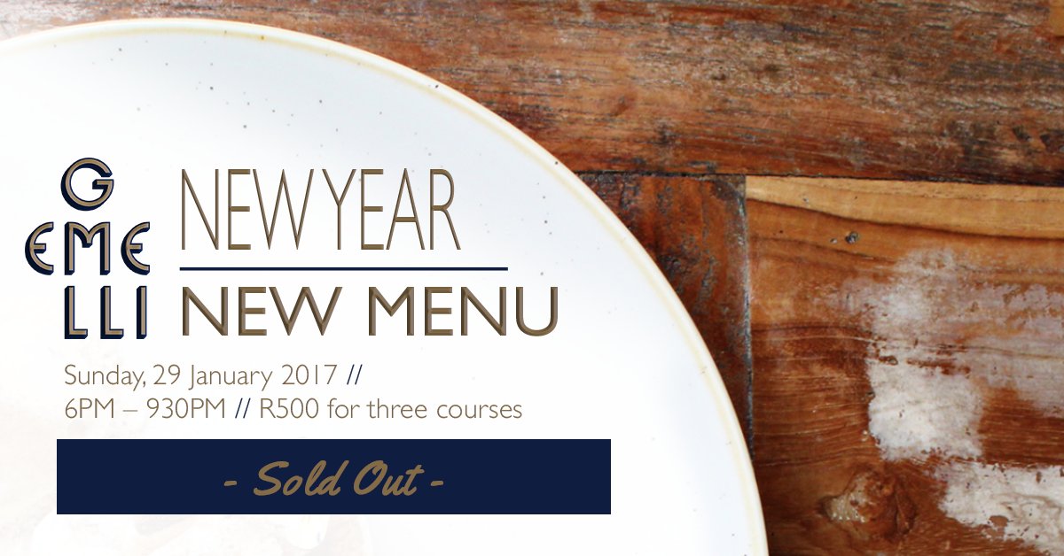 New menu tasting fully booked! We can't wait for you to preview what Chef Paulo &amp; the team have been curating for the upcoming season!