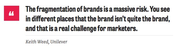 MarketingWeekEd's tweet image. .@Unilever’s Keith Weed: ‘Brand integration keeps me up at night’ marketingweek.com/2017/01/20/uni…