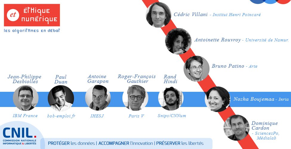 Suivez en direct le débat #AlgoEthique organisé par la CNIL (14h-17h30)