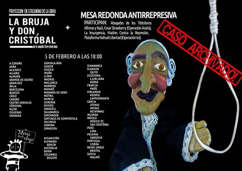 Volveremos a representar La Bruja y Don Cristóbal libertadtitiriteros.org/comunicado-de-…