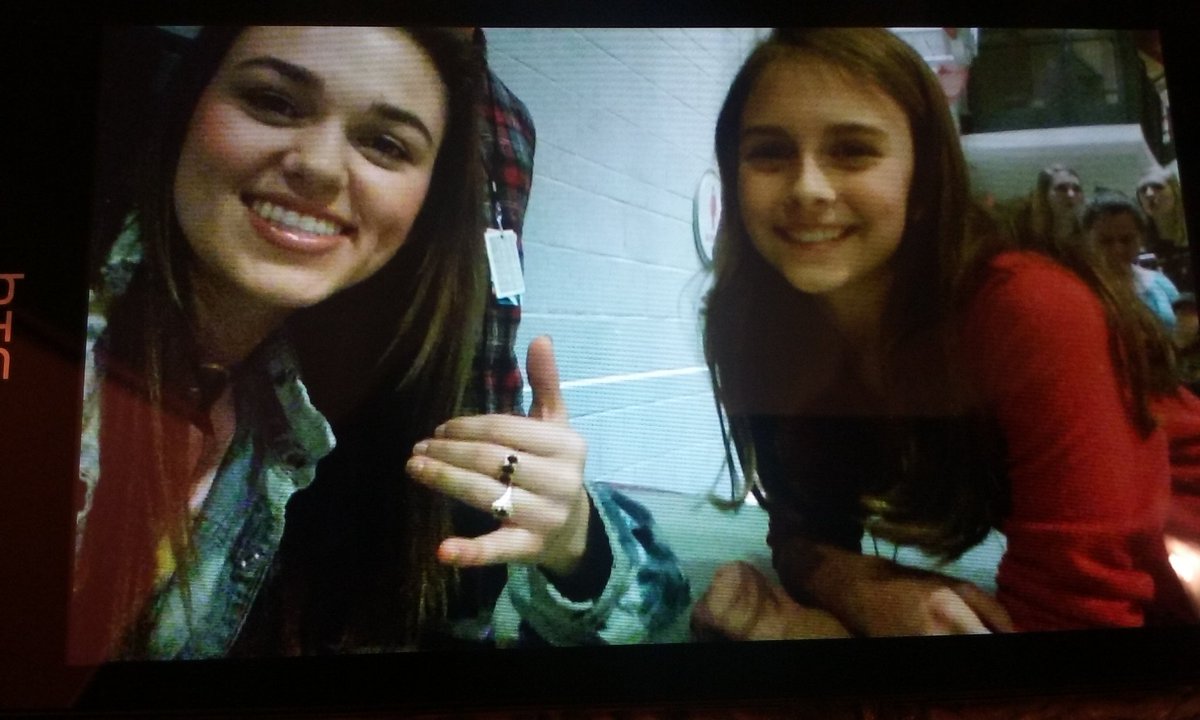 Thanks for being a great role model and inspiring young girls. <a href="/sadierob/">Sadie Robertson Huff</a> #winterjam