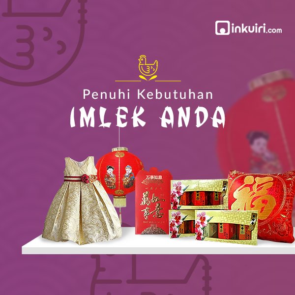 Huy guys sebentar lagi Imlek, cara gampang cari barang kebutuhan imlek ya di inkuiri.com   #imlek2017 #imlek #SuperDealsOLX