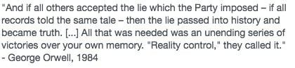 DrPineSPM's tweet image. #AlternativeFacts #RealityControl