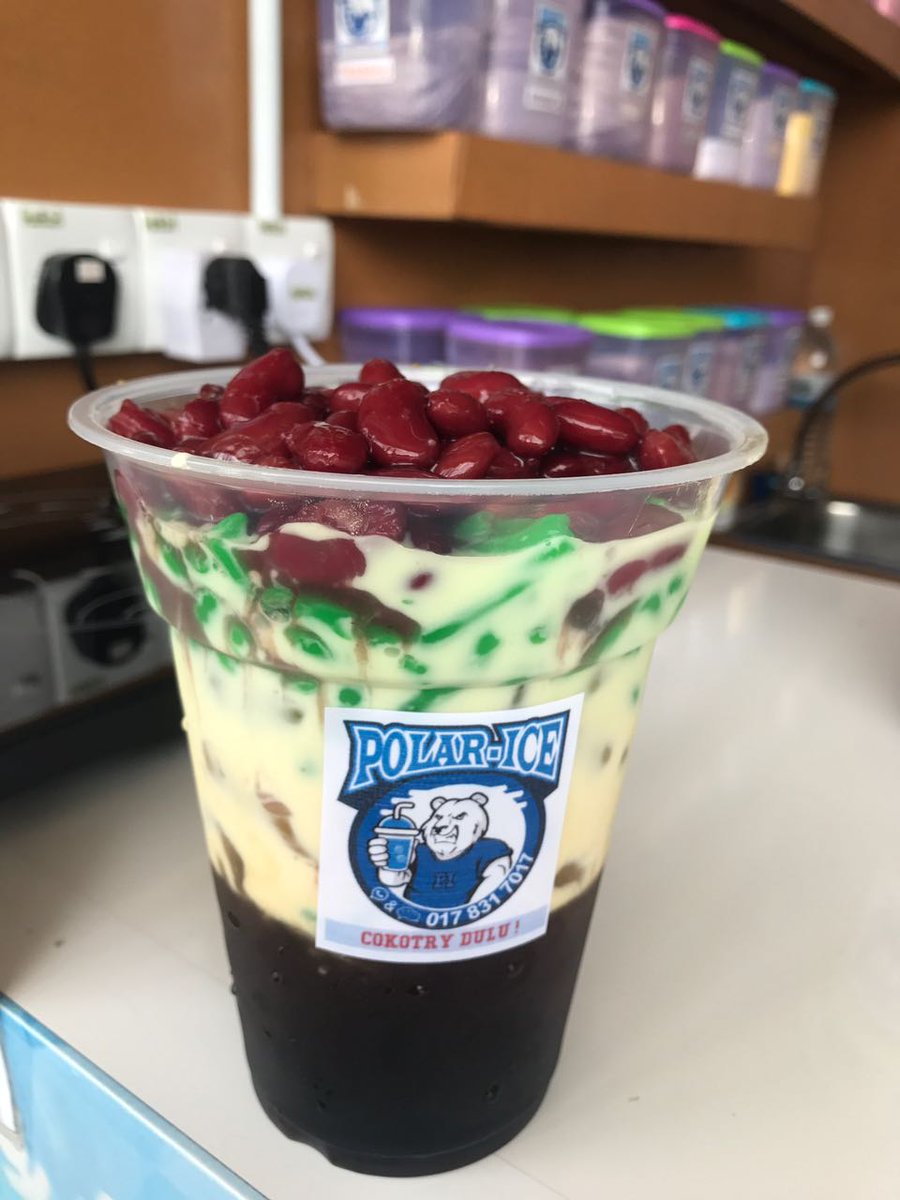 IceDatu's tweet photo. Cendol kacang merah big cup! Nyum2~
#polarice #lahaddatu
#kgmuhibbah #damroad #tamanpertama #bandarwilayah https://t.co/a6mckx66RH