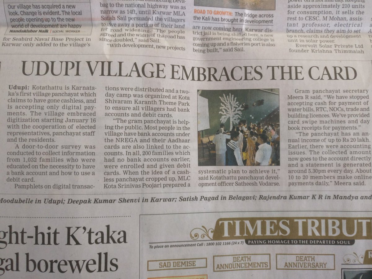gshny's tweet photo. My village in news for the right reasons.. Proud 😇 https://t.co/fYVdS6gyyO