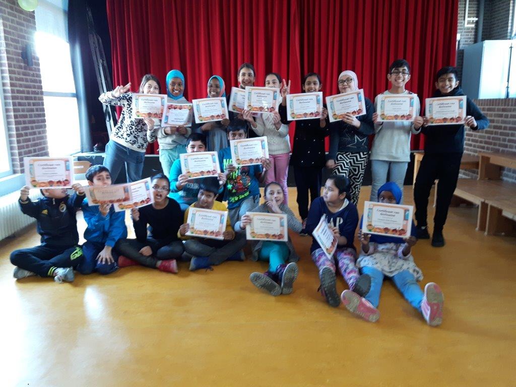 obsDeGouw's tweet image. Feestelijk afsluiting van de zaterdag Academie