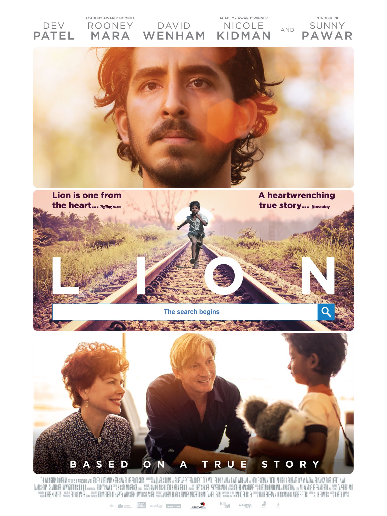 Картинки по запросу lion movie poster 2017