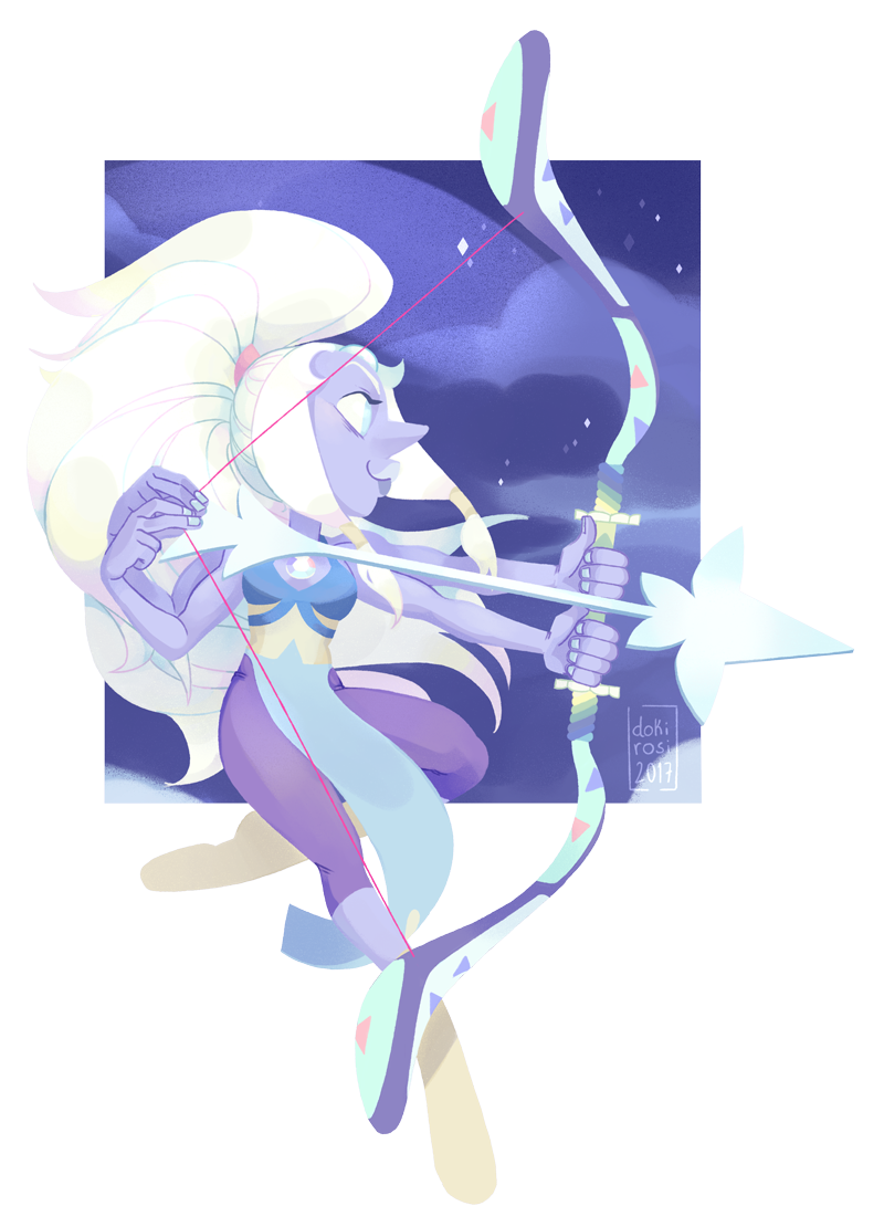 “Some Opal to alleviate stress #Opal #StevenUniverse #StevenUniverseFanart”