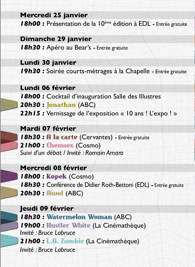 DIAMFilmFest's tweet photo. Bonjour twitter, bientôt la 10ème édition de notre festival. Présentation du programme: merc 25 à 18h Espace des Diversités #DIAM #DIAM10ans https://t.co/dfQrkcTcUg