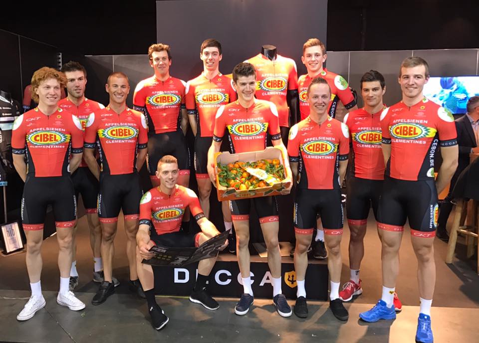 teamcibel's tweet photo. Dit was @Velofollies 2017. Dank je @DeccaBe voor de teampresentatie! En dat het seizoen nu maar snel begint... met de Ster van Bèsseges! https://t.co/i4IIa3IuJp